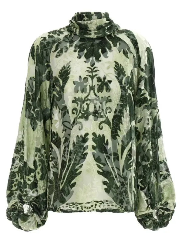 'Polimnia' blouse F.R.S. - FOR RESTLESS SLEEPERS Green