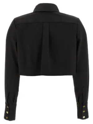 Cropped shirt CA09756E2110 ELISABETTA FRANCHI Black