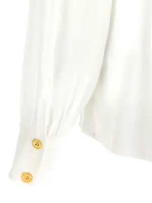 Necklace shirt 100% viscose ELISABETTA FRANCHI White