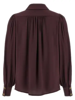 Necklace shirt CA12356E2EA4 ELISABETTA FRANCHI Purple