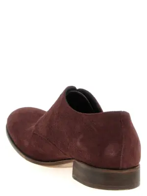 Suede lace up Man JULIAN Bordeaux