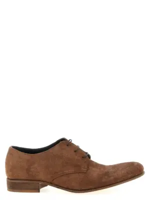Suede lace up JULIAN Brown