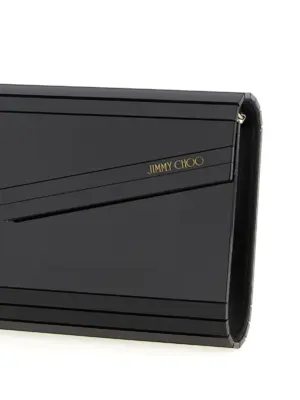 'Candy' clutch Woman JIMMY CHOO Black