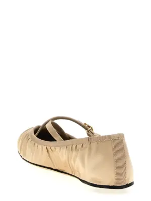 'Vally' ballet flats Woman DOLCE & GABBANA Beige