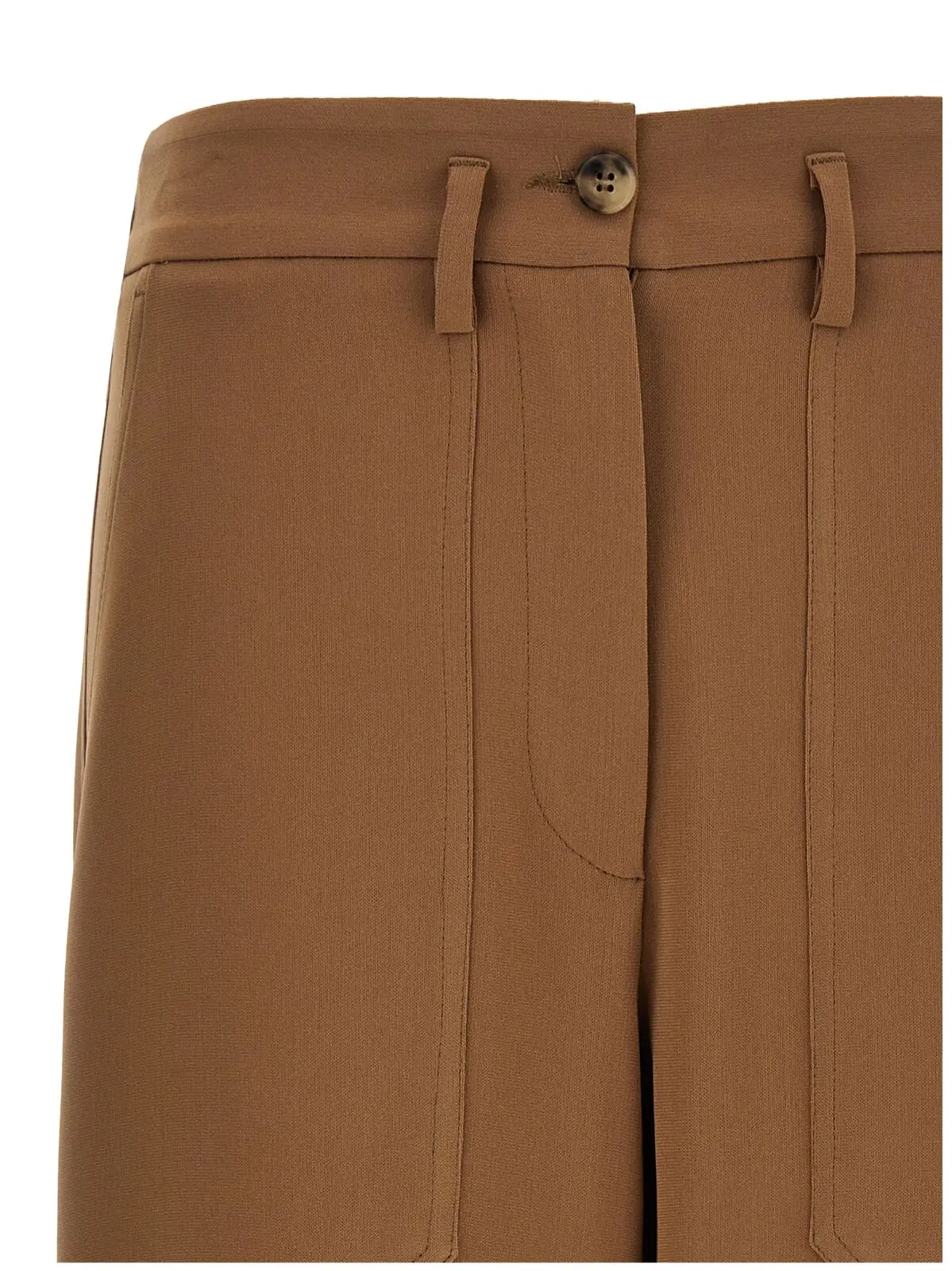 Штани Work Alberto Biani Коричневі 3 'Work' pants Woman ALBERTO BIANI Brown