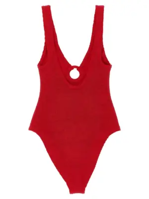 'Celine Swim' one-piece swimsuit CELINESWIMRED HUNZA G Red