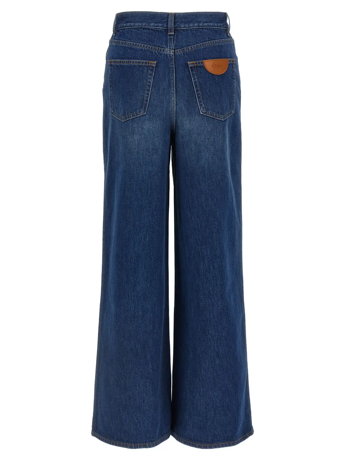 Джинси високі High waist Chloé Сині 2 High waist jeans CH24ADP12150402 CHLOÉ Blue