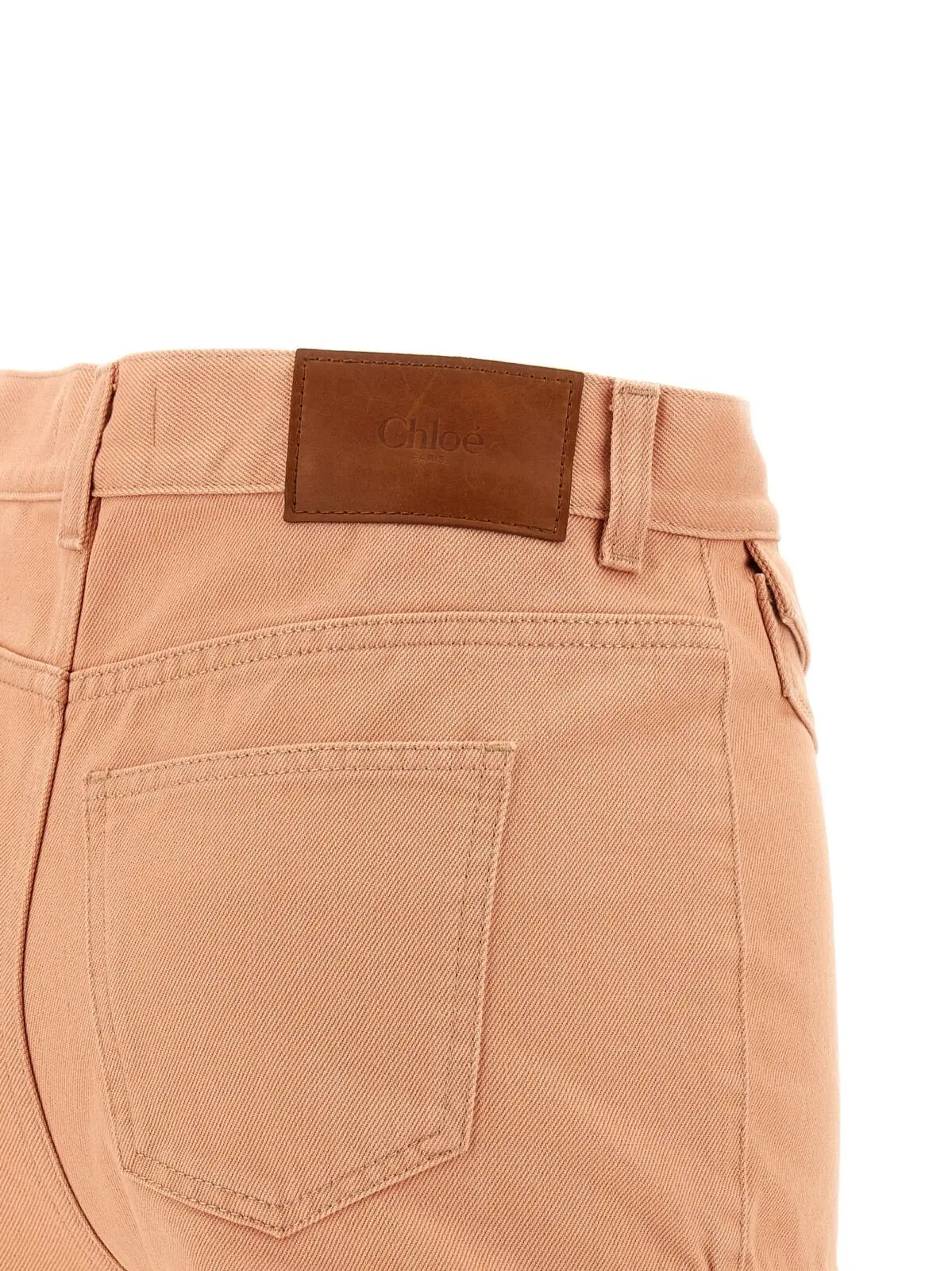 Шорти Chloé Chloé Оранжеві 4 'Chloé' shorts 100% cotton CHLOÉ Orange