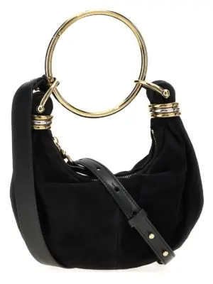 'Bracelet Hobo mini' handbag CH25US623P57001 CHLOÉ Black