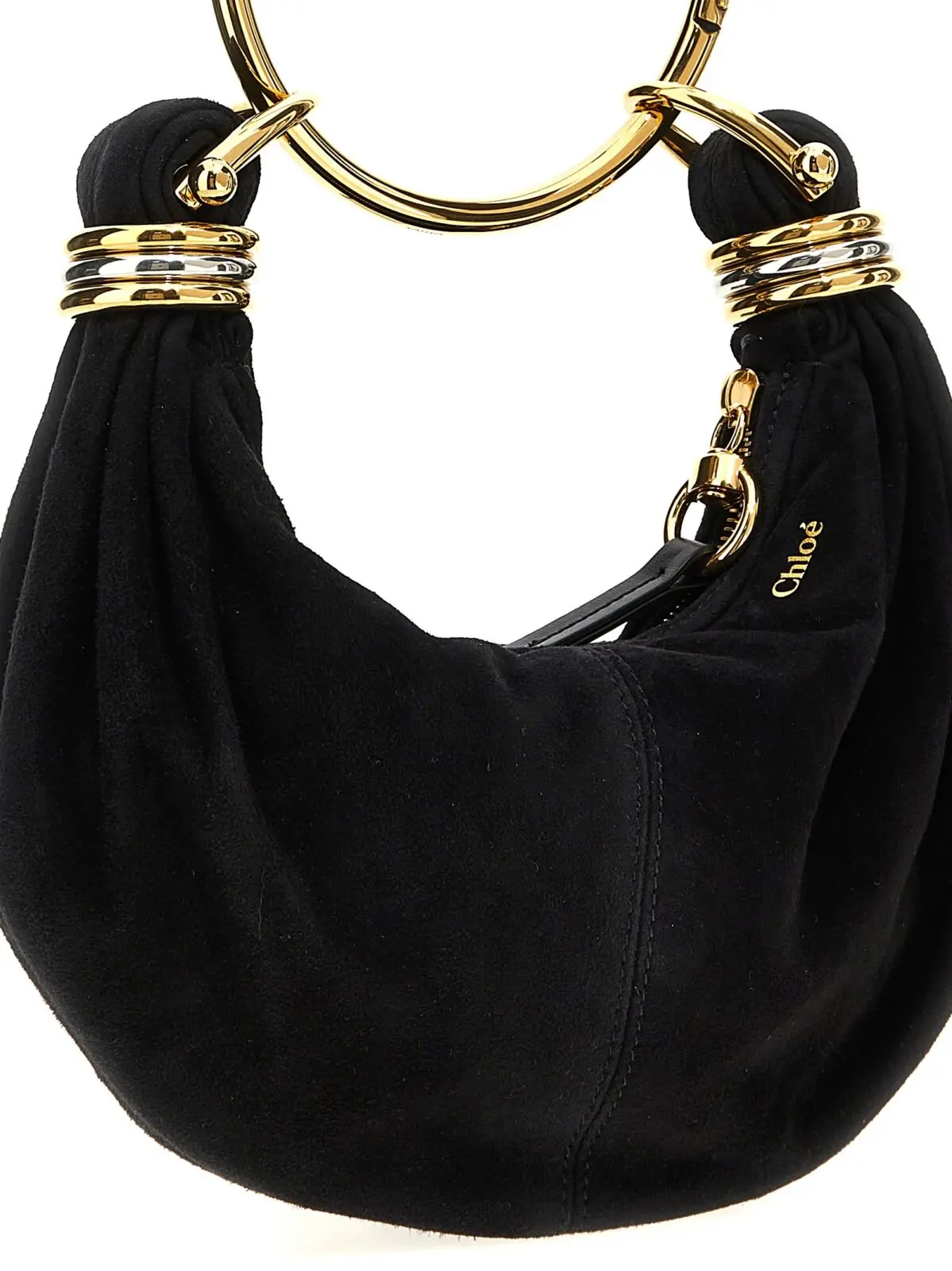 Міні-сумка Chloé Bracelet Hobo mini Чорна 3 'Bracelet Hobo mini' handbag Woman CHLOÉ Black