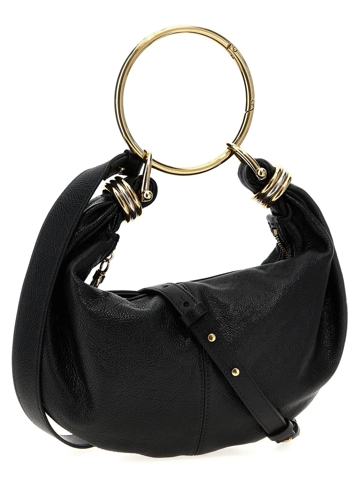Міні-сумка Chloé Bracelet Hobo piccola Чорна 2 'Bracelet Hobo piccola' handbag CHC24AS611N72001 CHLOÉ Black