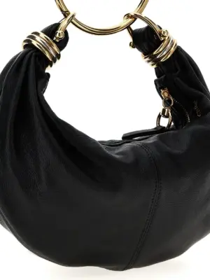 'Bracelet Hobo piccola' handbag Woman CHLOÉ Black