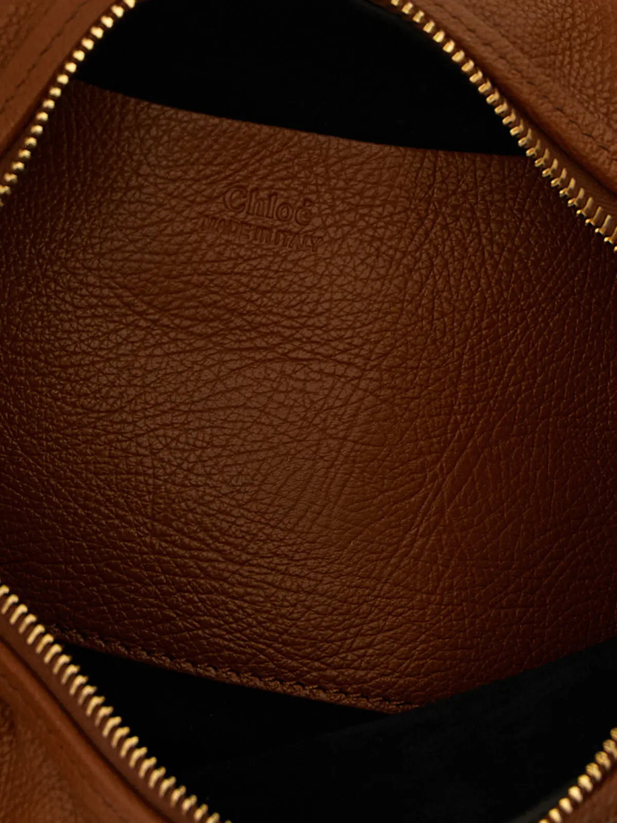 Міні-сумка Chloé Bracelet Hobo мала Коричнева 4 'Bracelet Hobo' small handbag 100% calfskin leather (Bos Taurus) CHLOÉ Brown