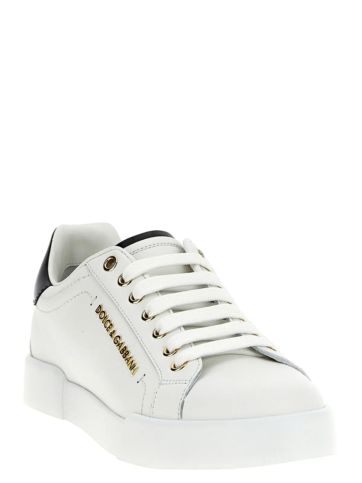 Кросівки Portofino Dolce Gabbana Чорно-білі 2 'Portofino' sneakers CK2329AH50689662 DOLCE & GABBANA White/Black