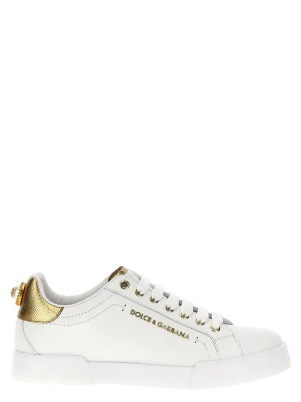 'Portofino' sneakers DOLCE & GABBANA Gold