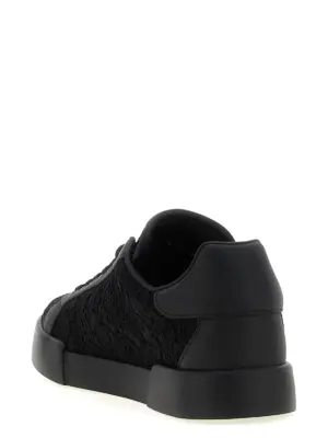 'Portofino Light Strobel' sneakers Woman DOLCE & GABBANA Black