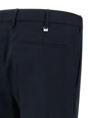 'Dieci' pants 95% virgin wool 5% elastane PT TORINO Blue