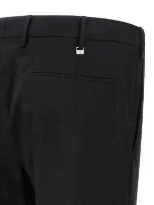 'Dieci' pants 95% virgin wool 5% elastane PT TORINO Black