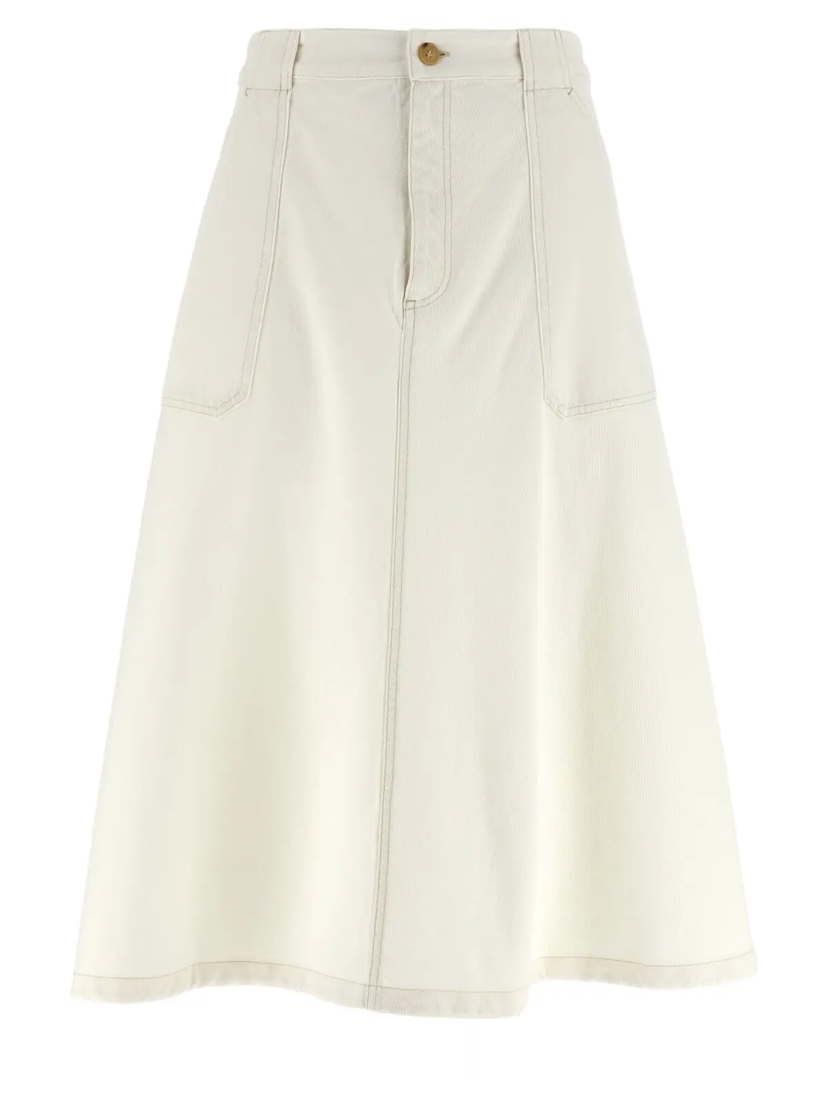 Спідниця Laurie A. P. C. Біла 1 'Laurie' skirt A.P.C. White
