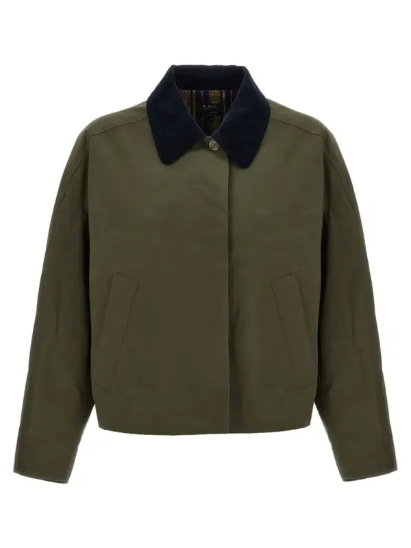 'Becca' jacket A.P.C. Green