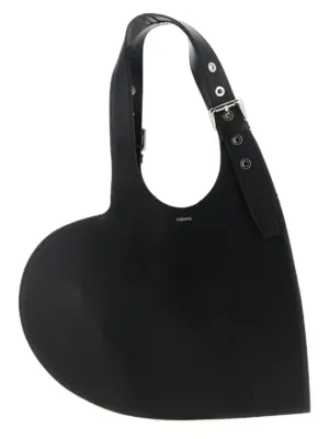 'Belt Heart' shoulder bag COPERNI Black