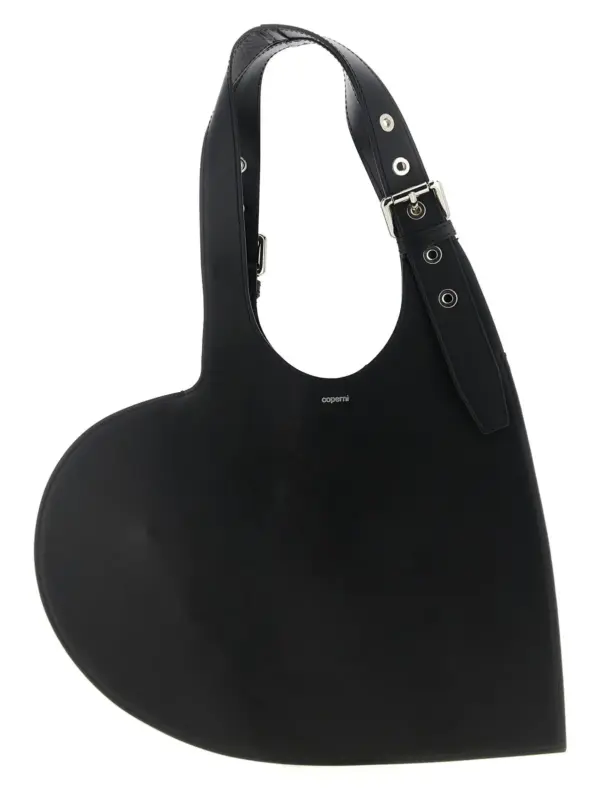 'Belt Heart' shoulder bag COPERNI Black