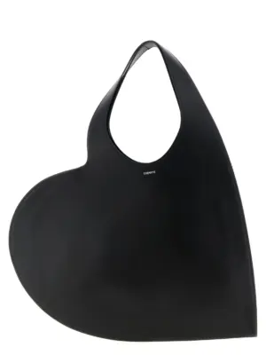'Double Heart' shoulder bag COPERNI Black