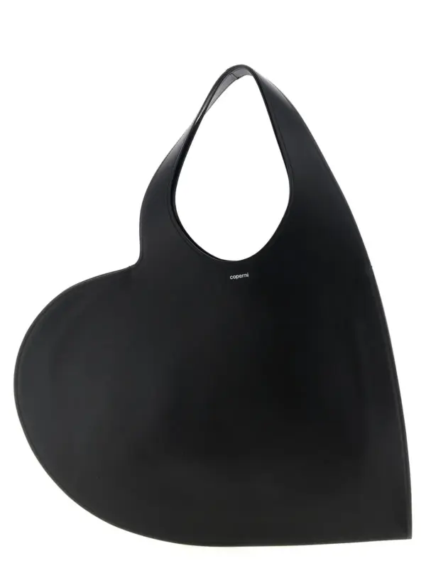 'Double Heart' shoulder bag COPERNI Black