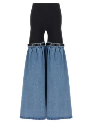 'Hybrid Denim Flare' pants COPERNI Multicolor