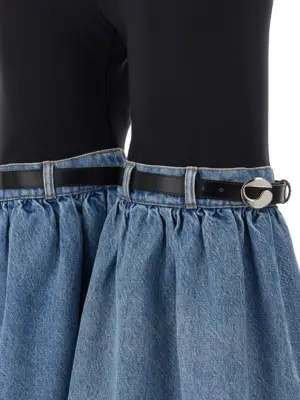 'Hybrid Denim Flare' pants 100% cotton COPERNI Multicolor