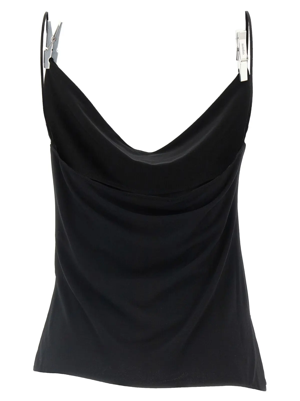 Топ Coperni Draped Washing Clip Gala Чорний 2 'Draped Washing Clip Gala' top COPT83F5022BLK COPERNI Black