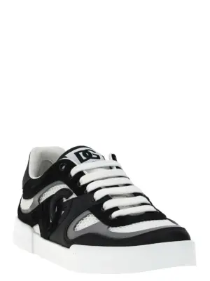 'Strobel Portofino Light' sneakers CS2305A6D6889697 DOLCE & GABBANA White/Black
