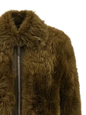 Short fur Woman TOM FORD Green