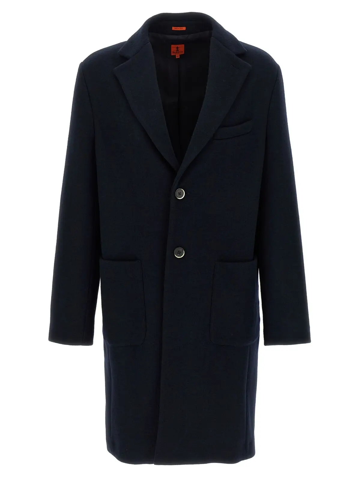 Пальто Barena Baron Чорне 1 'Baron' coat BARENA Black