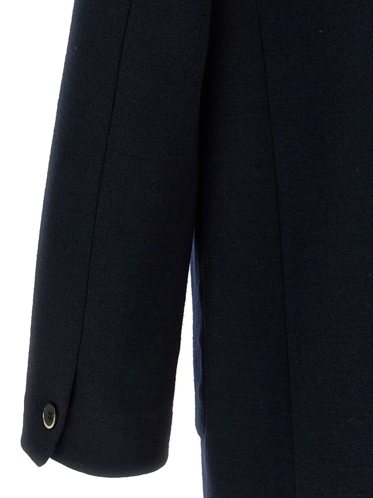 Пальто Barena Baron Чорне 4 'Baron' coat 98% virgin wool 2% polyamide BARENA Black