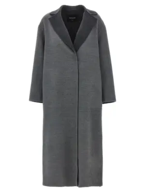 Dressing gown coat FABIANA FILIPPI Gray