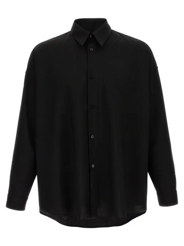 Cool wool shirt MARNI Black