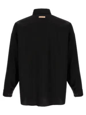 Cool wool shirt CUMU0061X3TW83900N99 MARNI Black