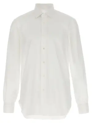 Honeycomb shirt BARBA White