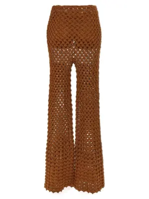 Crochet pants D465P304FMTJJ91230 ERMANNO SCERVINO Brown