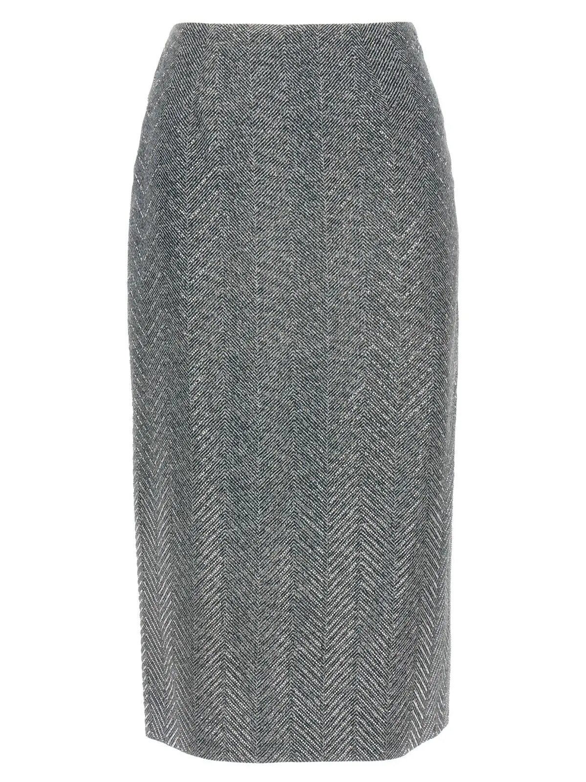 Спідниця Ermanno Scervino Rhinestone Сіра 1 Rhinestone skirt ERMANNO SCERVINO Gray