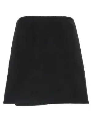 Jewel pin skirt D472O308GVJ95708 ERMANNO SCERVINO Black