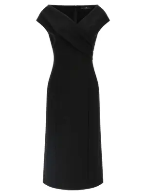 Crossover dress ERMANNO SCERVINO Black
