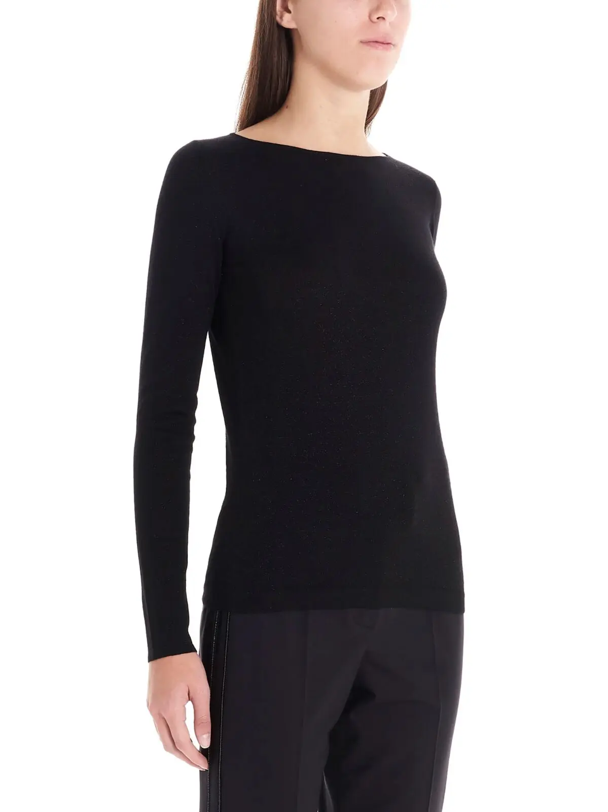 Светр Brunello Cucinelli Lurex Чорний 2 Lurex sweater M41800008C101 BRUNELLO CUCINELLI Black