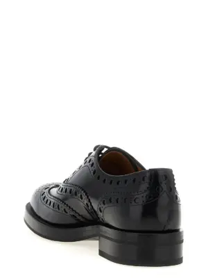 'Pilar' lace up shoes Woman CHURCH'S Black