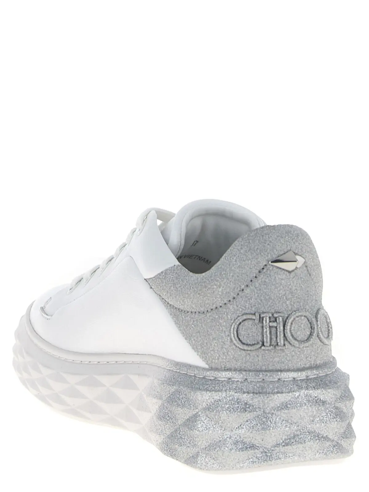Кросівки Diamond Maxi F II Jimmy Choo Срібні 3 'Diamond Maxi F II' sneakers Woman JIMMY CHOO Silver