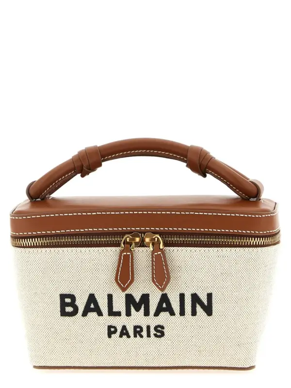 'Trousse B-Army' crossbody bag BALMAIN Beige