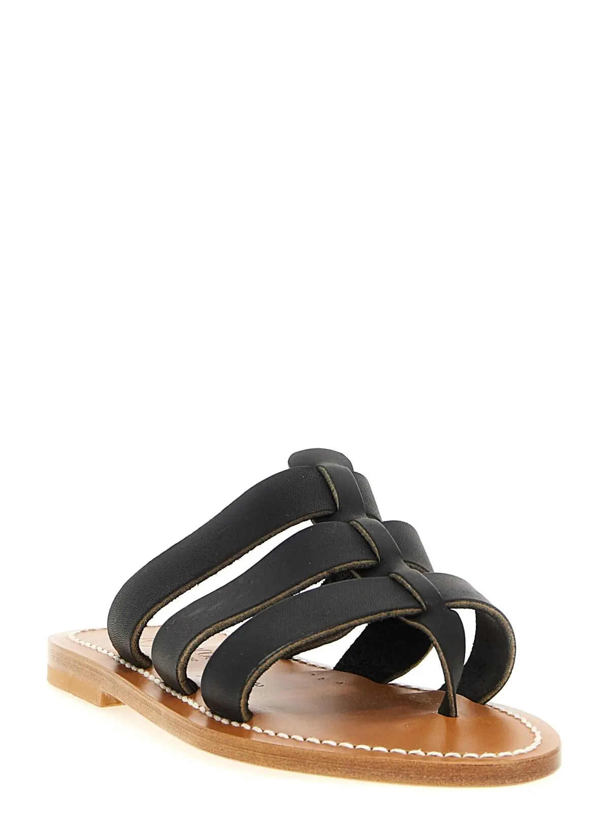Босоніжки K. Jacques Saint Tropez Dolon Чорні 2 'Dolon' sandals DOLONPULNOIR K.JACQUES SAINT TROPEZ Black