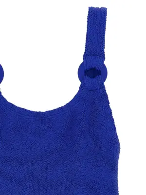 'Domino Swim' one-piece swimsuit Woman HUNZA G Blue