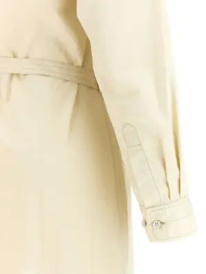 Cotton dress 100% cotton LEMAIRE White